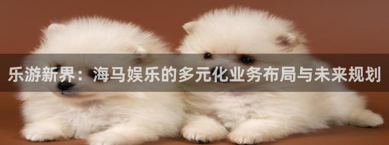 星欧娱乐f平台注册：乐游新界：海马娱乐的多元化业务布局与未来规划