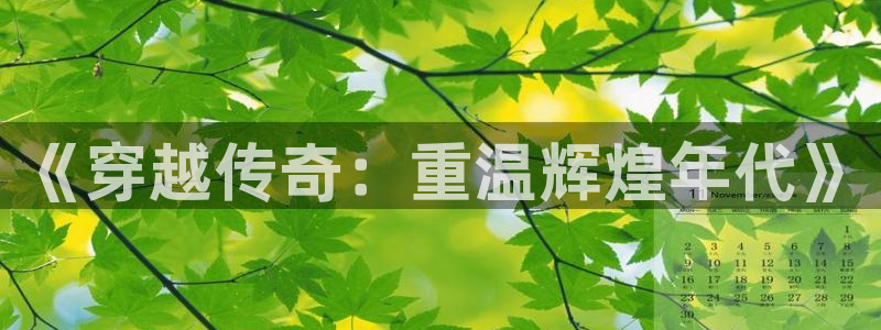 星欧娱乐2平台：《穿越传奇：重温辉煌年代》